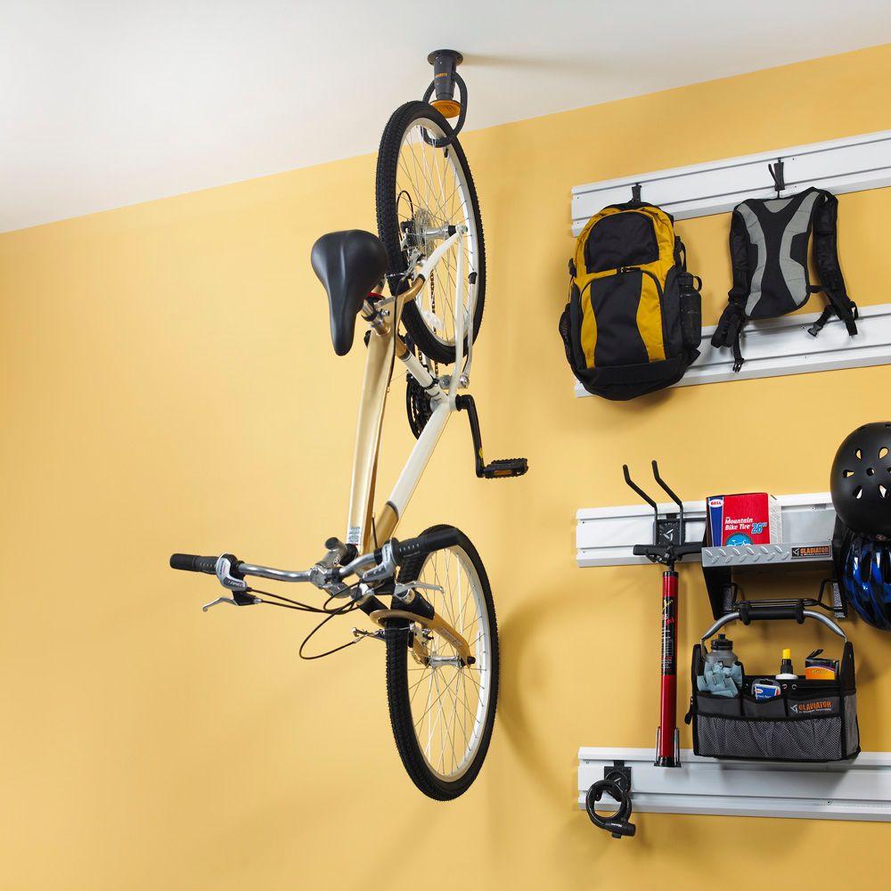 hang bike from ceiling one hook